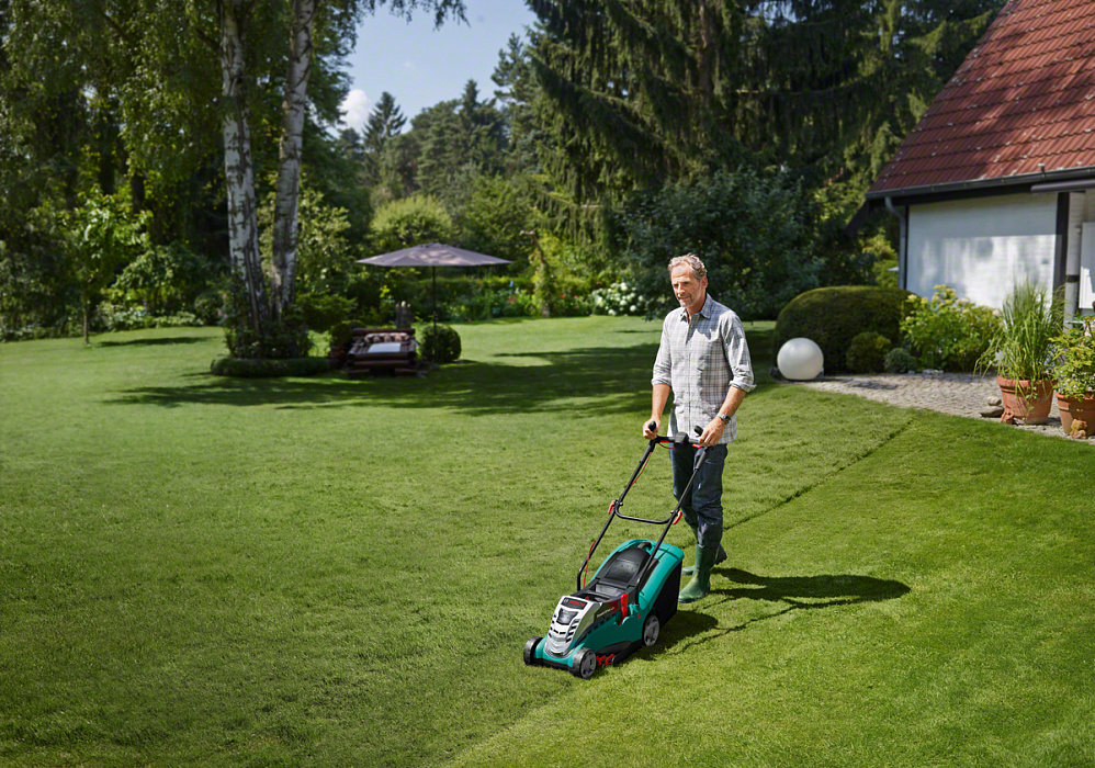 Bosch Rotak 37 Li (0.600.8A4.400) - газонокосилка аккумуляторная купить в интернет-магазине icover