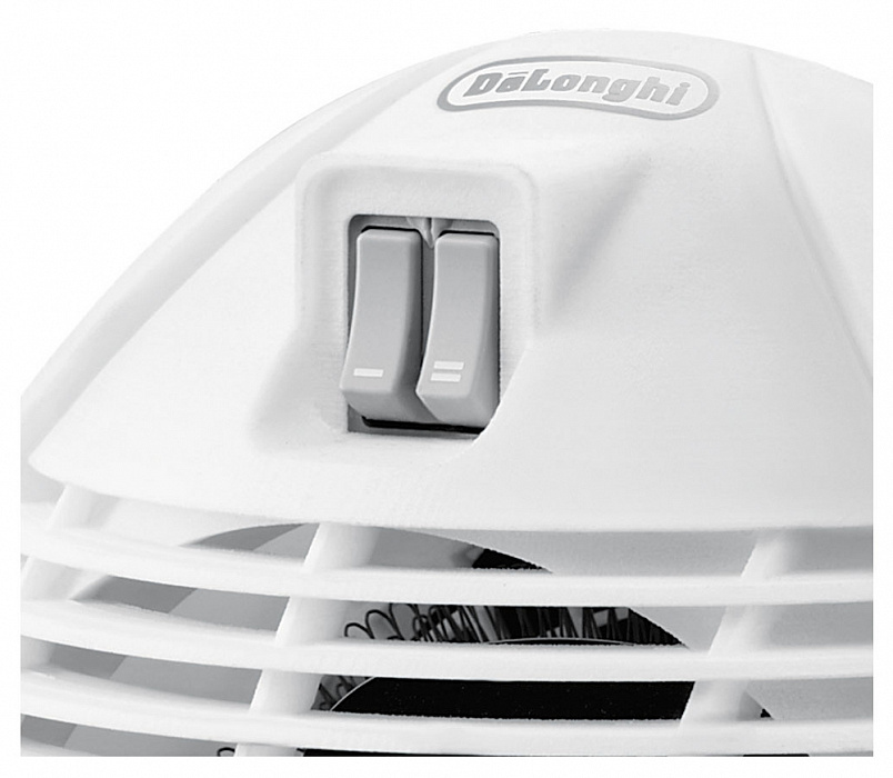 DeLonghi HVK 1010 - настольный тепловентилятор (White) купить в интернет-магазине icover