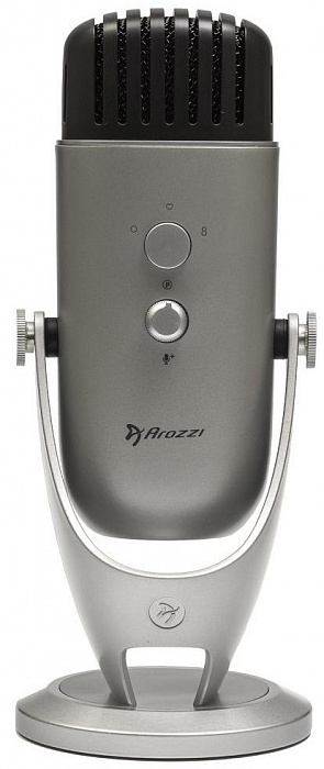 Цифровой микрофон Arozzi Colonna (Silver) купить в интернет-магазине icover