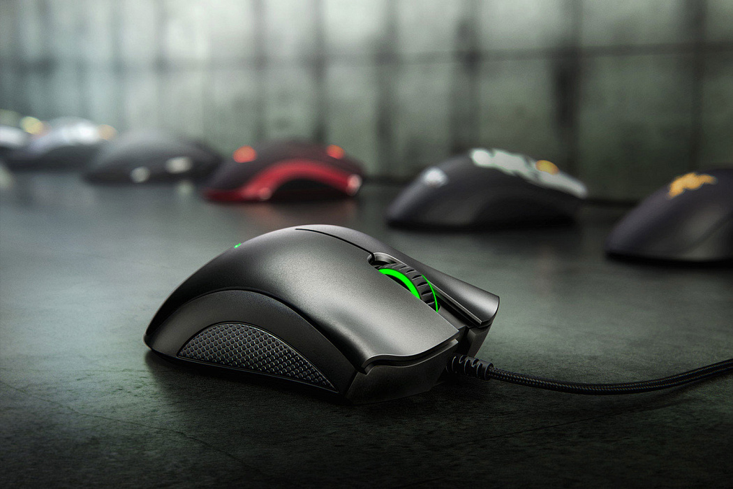 Игровая мышь Razer DeathAdder Essential 2021 RZ01-03850100-R3M1 (Black) купить в интернет-магазине icover