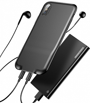 Чехол Baseus Audio (WIAPIPHX-VI01) для Apple iPhone X (Black)