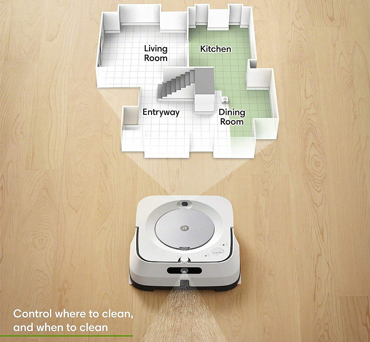 Робот-пылесос iRobot Braava Jet m6 (White) купить в интернет-магазине icover