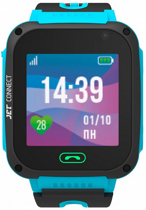 Детские умные часы Jet Kid Connect (Blue) купить в интернет-магазине icover