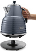 DeLonghi Scultura KBZ 2001 - чайник электрический (Grey) купить в интернет-магазине icover