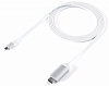 Кабель Satechi Aluminium Type-C to HDMI ST-CHDMIS (Silver) купить в интернет-магазине icover