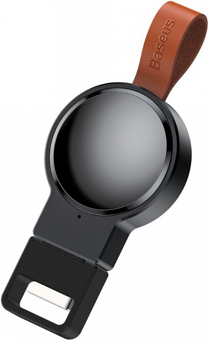 Беспроводное зарядное устройство Baseus Dotter Wireless Charger для часов (Black) купить в интернет-магазине icover