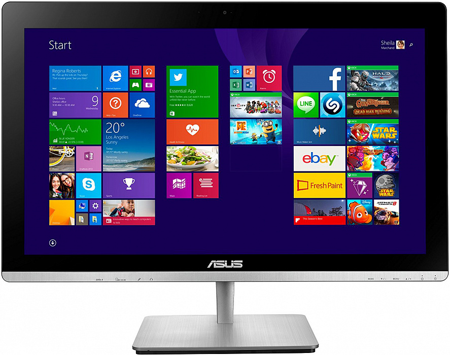 Моноблок Asus Vivo AiO V230ICUK-BC261X 23'', Intel Core i3 6100T 3.2GHz, 4Gb, 500Gb HDD (90PT01G1-M11100) купить в интернет-магазине icover