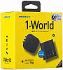 Momax World Mini AC Travel Adapter (UA2D) - универсальный адаптер питания (Black) купить в интернет-магазине icover