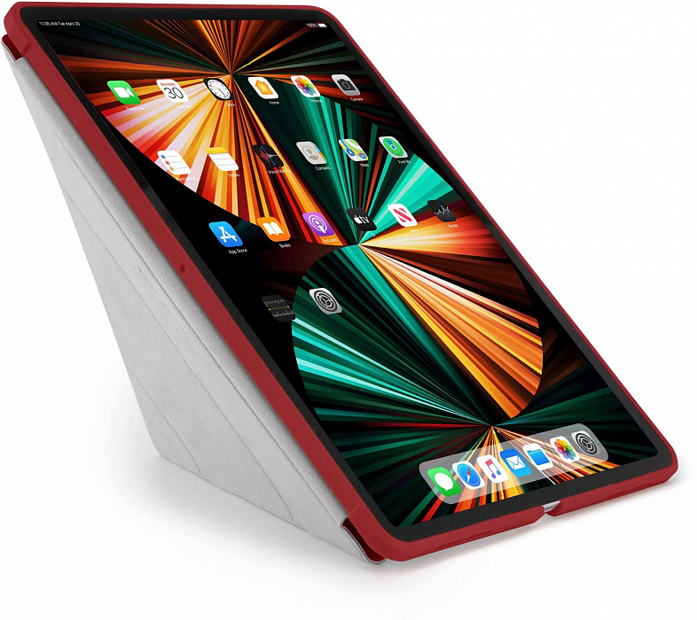 Чехол Pipetto Origami (PI39-53-R) для iPad Pro 12.9" 2018-2021 (Red) купить в интернет-магазине icover