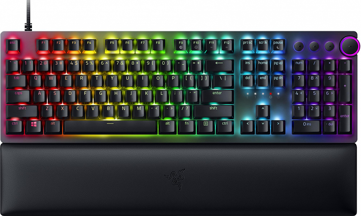 Игровая клавиатура Razer Huntsman V2 Red Switch RZ03-03930700-R3R1 (Black) купить в интернет-магазине icover