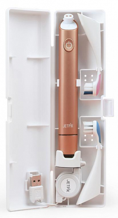 Электрическая зубная щетка Jetpik JP300 (Rose Gold) купить в интернет-магазине icover