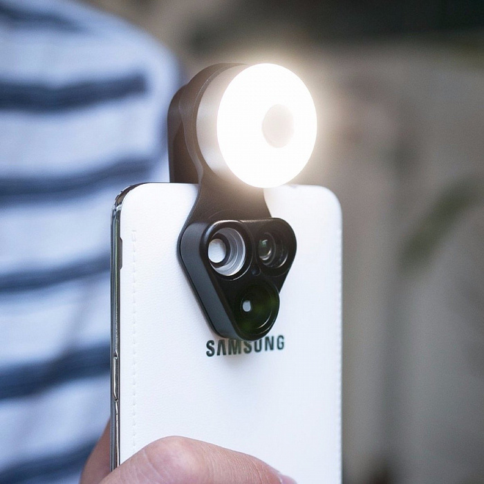 Набор линз ShiftCam RevolCam 3-in-1 для смартфона (Black) купить в интернет-магазине icover