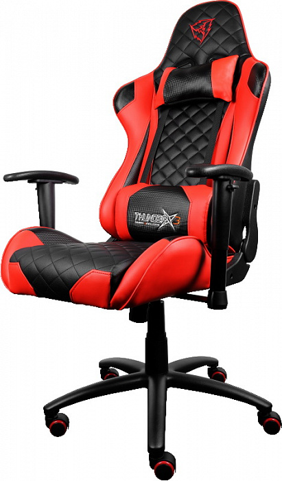 Игровое кресло ThunderX3 TGC12 TX3-12BR (Red/Black) купить в интернет-магазине icover