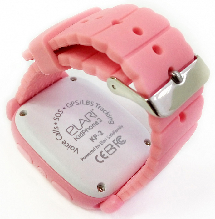 Детские умные часы Elari KidPhone 2 (Pink) купить в интернет-магазине icover