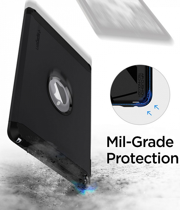 Чехол Spigen Tough Armor (053CS21820) для iPad 9.7" (Black) купить в интернет-магазине icover
