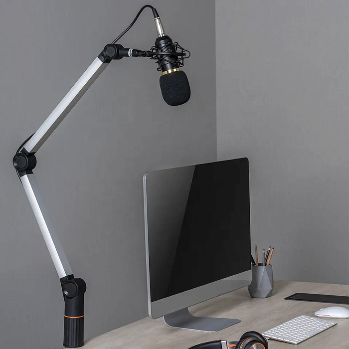 Микрофонная стойка Ridberg Caster boom stand MDS06-2 (Steel) купить в интернет-магазине icover