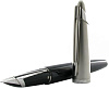 Waterman Edson Fountain pen M (S0756480) - перьевая ручка с черными/синими чернилами (Diamond Black) купить в интернет-магазине icover