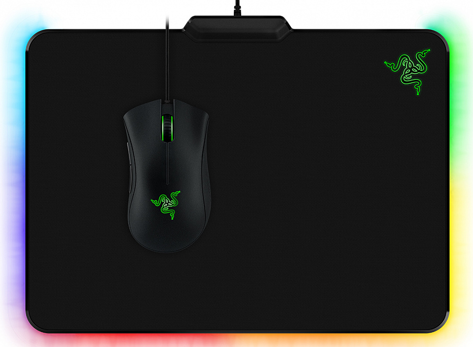 Коврик Razer Firefly Cloth с подсветкой (Black) купить в интернет-магазине icover
