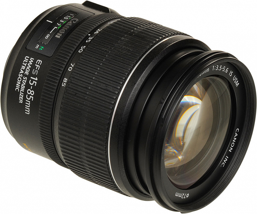 Объектив Canon EF-S 15-85mm f/3.5-5.6 IS USM купить в интернет-магазине icover