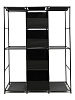 Вешалка напольная для одежды узкая с ящиками Ridberg 3.0 (Black) купить в интернет-магазине icover