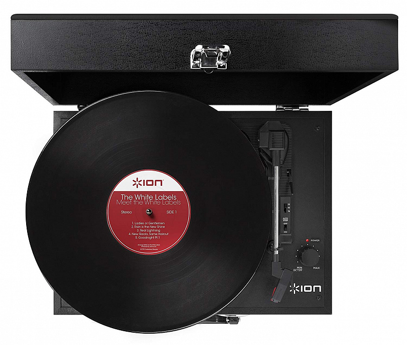 Виниловый проигрыватель iOn Vinyl Transport (Black) купить в интернет-магазине icover