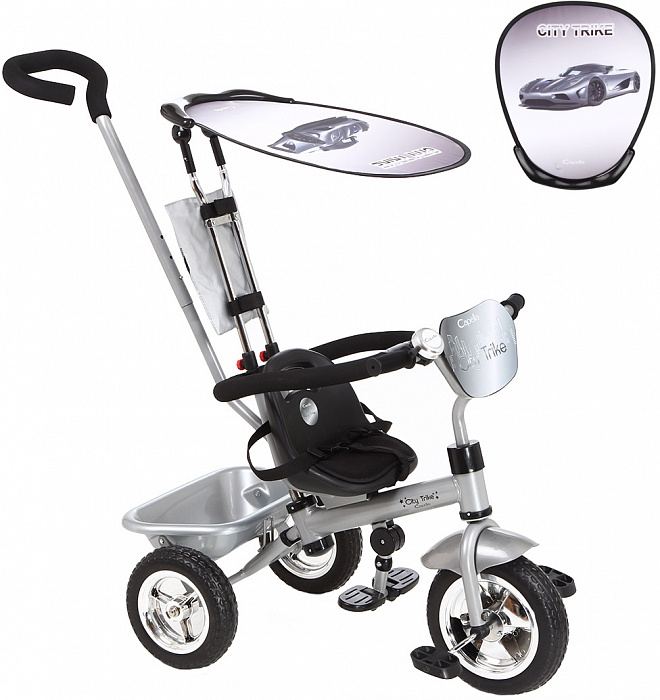 Capella City Trike (GL000138218) - детский велосипед (Silver) купить в интернет-магазине icover