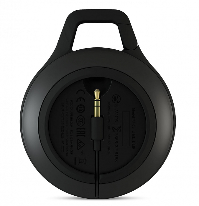 Портативная акустика JBL Clip Plus (JBLCLIPPLUSBLK) – компактная акустическая система (Black) купить в интернет-магазине icover