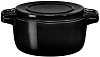 Кастрюля чугунная KitchenAid 6.0Qt Cast Iron Cookware 5.65 л KCPI60CROB (Onyx Black) купить в интернет-магазине icover