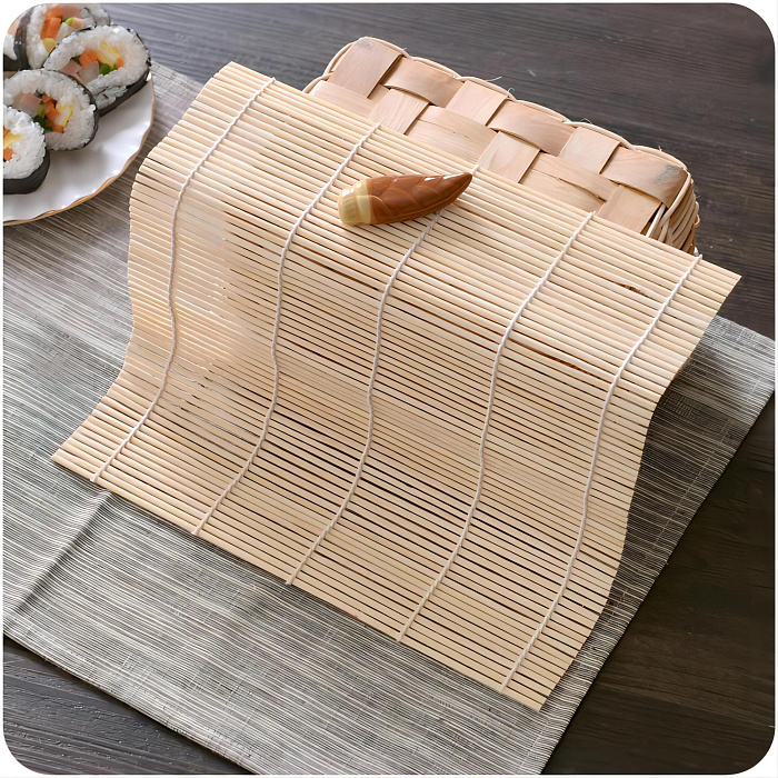 Бамбуковый коврик для приготовления роллов Ridberg 27 х 27 (Bamboo) купить в интернет-магазине icover