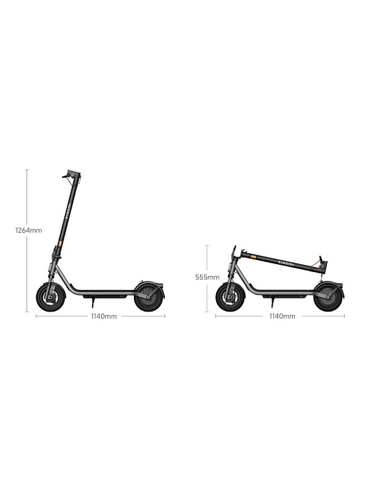 Электросамокат Xiaomi Electric Scooter 6 Lite BHR08R6GL (Black/Grey) купить в интернет-магазине icover