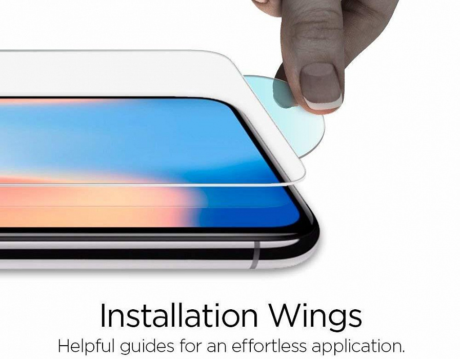 Защитное стекло Spigen Glas.tR SLIM HD (063GL24514) для iPhone Xs/X/11 Pro (Clear) купить в интернет-магазине icover
