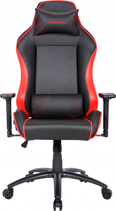 Игровое кресло Tesoro Alphaeon S1 TS-F715 (Black/Red) купить в интернет-магазине icover