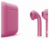 Беспроводные наушники Apple AirPods Color (Matte Pink) купить в интернет-магазине icover