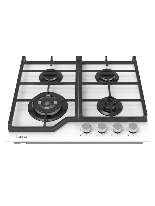 Газовая варочная поверхность Midea MG693TGW 2120106 (White) купить в интернет-магазине icover