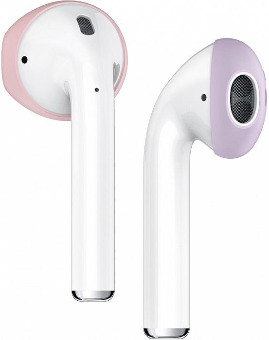 Держатель Elago Secure Fit (EAP-PADSM-PKLV) для наушников Apple AirPods (Lovely Pink/Lavender) купить в интернет-магазине icover