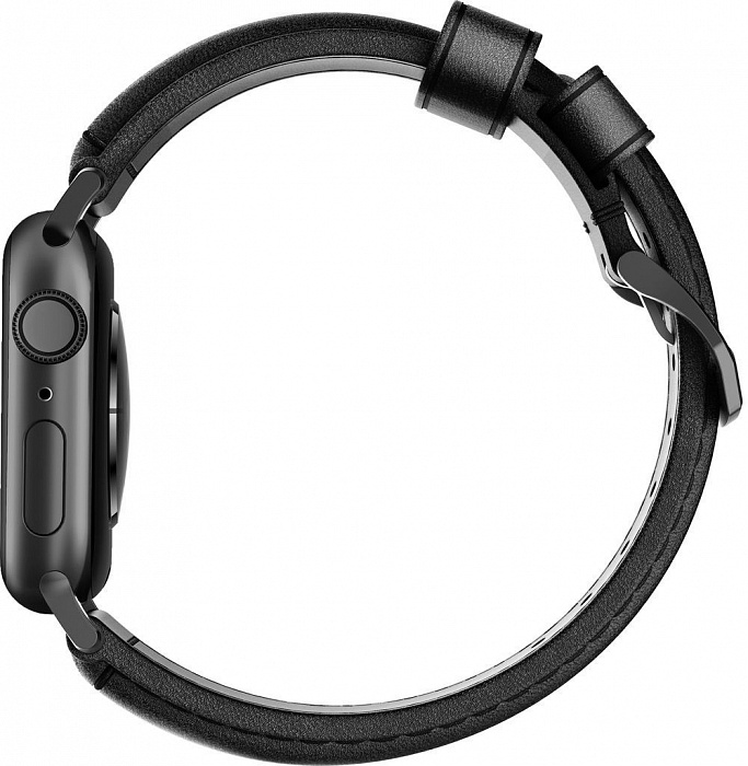 Ремешок Nomad Traditional Strap (NM1A41BT00) для Apple Watch Series SE/6/2/3/4 42/44 mm (Black) купить в интернет-магазине icover