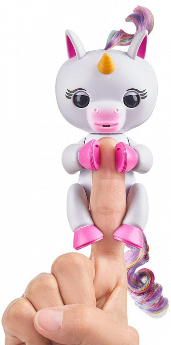 Интерактивная игрушка WowWee FingerLings Единорог Гиги 3708 (White) купить в интернет-магазине icover