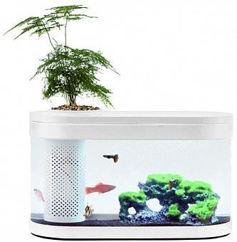 Аквариум Xiaomi Eco Fish Tank с функцией выращивания растений (White)