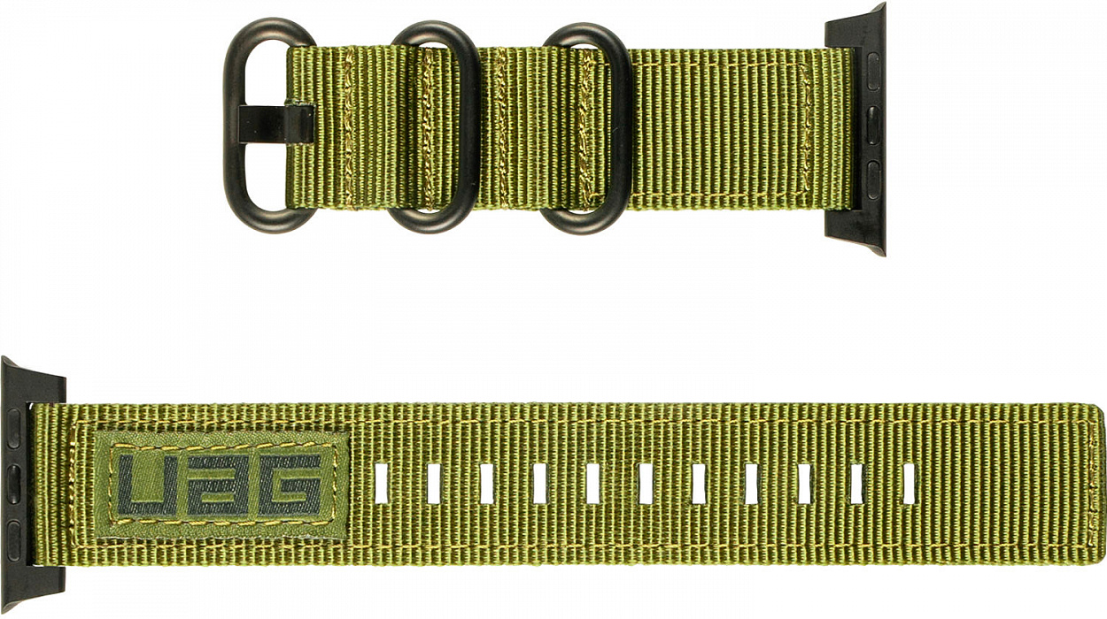 Ремешок Urban Armor Gear Nato (19148C114072) для Apple Watch Series 2/3/4 42/44 mm (Olive Drab) купить в интернет-магазине icover