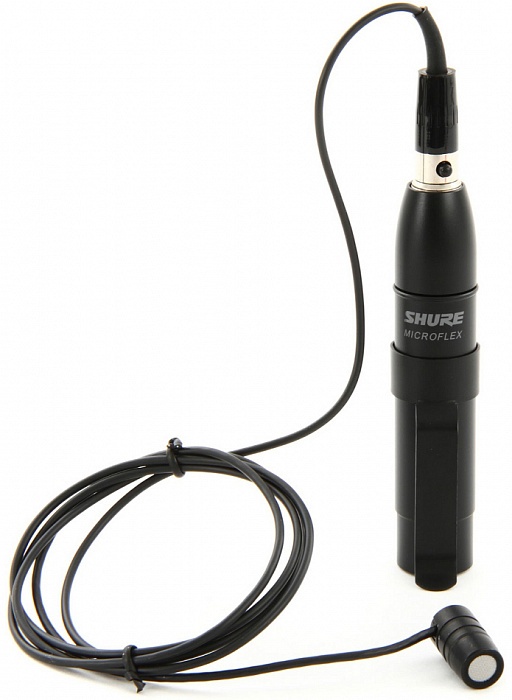 Кардиоидный конденсаторный петличный микрофон Shure MX185 (Black) купить в интернет-магазине icover