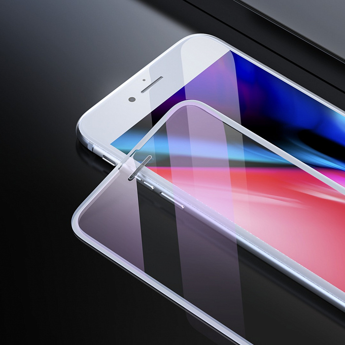 Защитное стекло Baseus Curved Glass (SGAPIPH8P-WA01) для iPhone 6 Plus/6S Plus/7 Plus/8 Plus (Black) купить в интернет-магазине icover