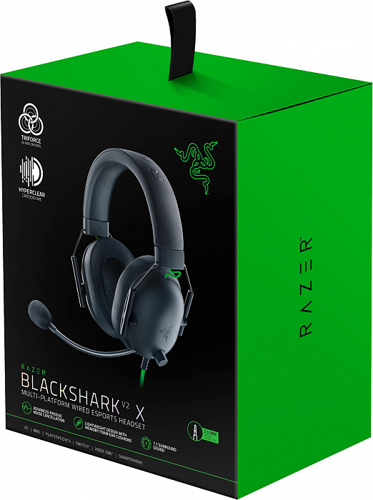 Игровая гарнитура Razer Blackshark V2 X RZ04-03240100-R3M1 (Black) купить в интернет-магазине icover