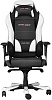 Компьютерное кресло DxRacer OH/IS11/NW (Black/White) купить в интернет-магазине icover