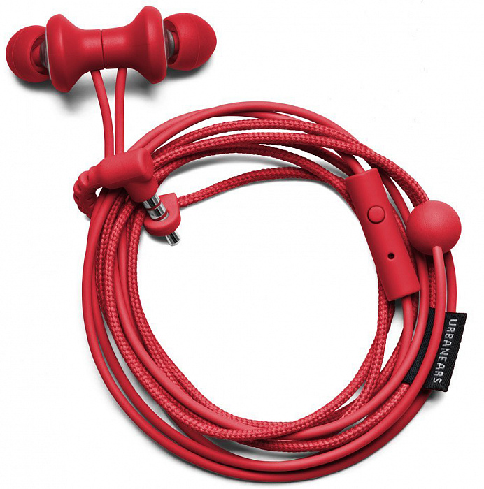 Urbanears Kransen (15117232) - вставные наушники с микрофоном (Tomato) купить в интернет-магазине icover