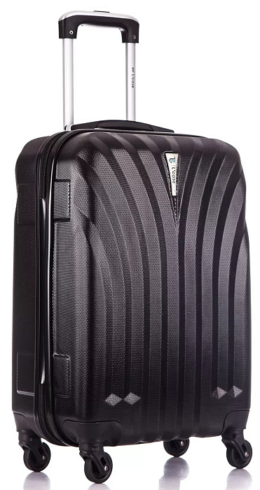 Чемодан L'Case Phuket (Black) размер S купить в интернет-магазине icover