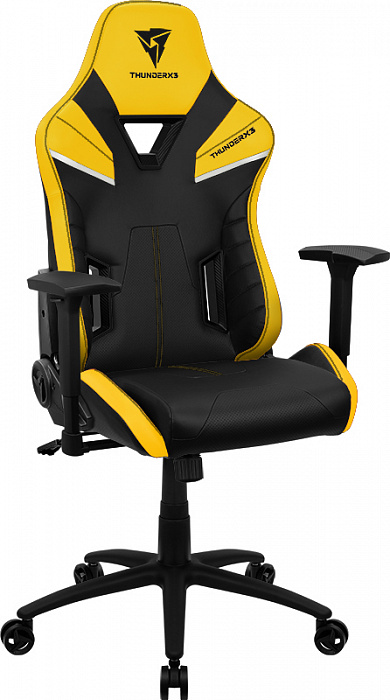 Игровое кресло ThunderX3 TC5 (Bumblebee Yellow) купить в интернет-магазине icover