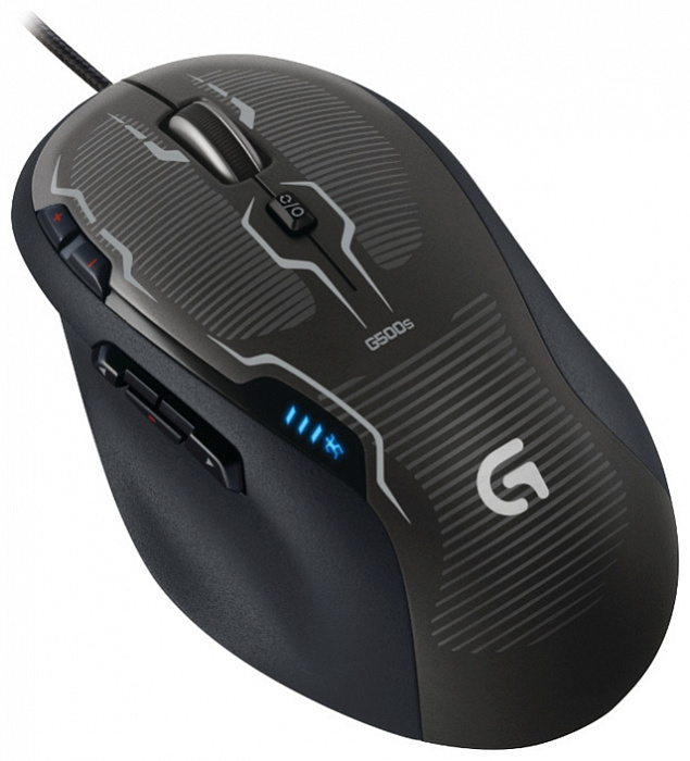 Logitech G500s Laser Gaming Mouse (910-003605) - проводная игровая мышь (Black) купить в интернет-магазине icover