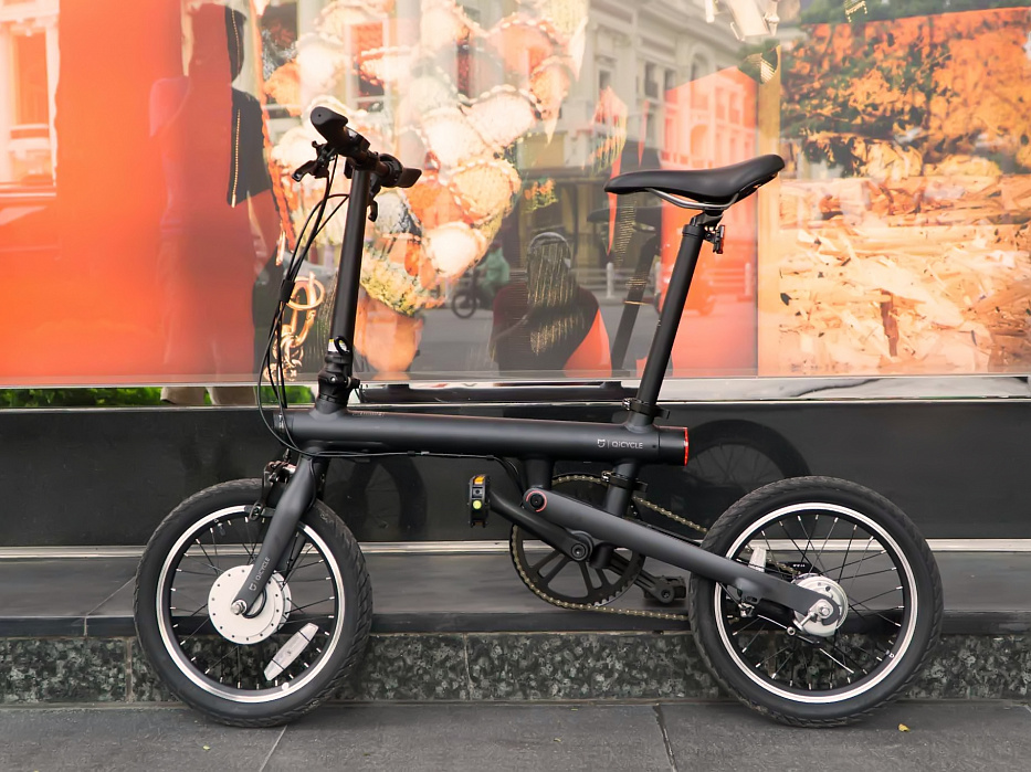 Электрический велосипед Xiaomi QiCycle (Black) купить в интернет-магазине icover