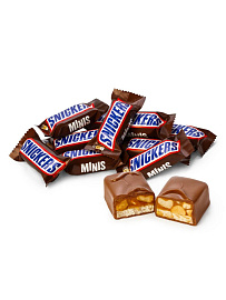 Ассорти MinisMix шоколадные конфеты Snickers (500г), Twix (500г) купить в интернет-магазине icover