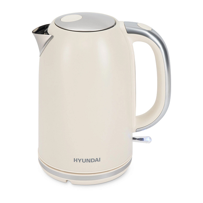 Чайник электрический Hyundai HYK-S9900 1.7л 2200Вт (Milky/Silver) купить в интернет-магазине icover